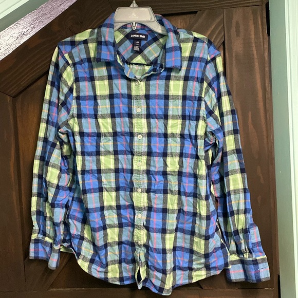 Lands' End Tops - Lands end flannel shirt
